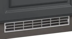 KOCHSTATION Küchenzeile »KS-Stockholm – Küche mit hochwertiger und detailreicher Landhausfront« Breite 300 cm, wahlweise mit E-Geräten,mit MDF-Fronten