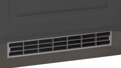 KOCHSTATION Küchenzeile »KS-Stockholm – Küche mit hochwertiger und detailreicher Landhausfront« Breite 310 cm, wahlweise mit E-Geräten,mit MDF-Fronten