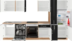 KOCHSTATION Küchenzeile »KS-Tinnum« ohne E-Geräte, Breite 330 cm