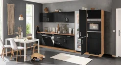 KOCHSTATION Küchenzeile »KS-Tinnum« mit E-Geräten, Breite 360 cm