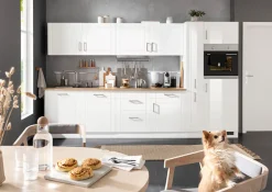 KOCHSTATION Küchenzeile »KS-Tinnum« mit E-Geräten, Breite 330 cm