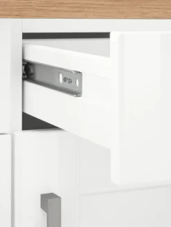 KOCHSTATION Küchenzeile »KS-Tinnum« mit E-Geräten, Breite 330 cm