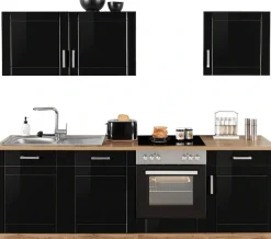 KOCHSTATION Küchenzeile »KS-Tinnum« ohne E-Geräte, Breite 240 cm