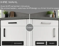 KOCHSTATION Küchenzeile »KS-Toronto« Breite 280 cm, wahlweise mit HANSEATIC-E-Geräten