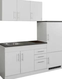 KOCHSTATION Küchenzeile »KS-Toledo« mit E-Geräten, Breite 180 cm
