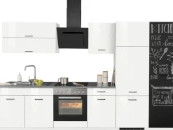 KOCHSTATION Küchenzeile »KS-Trier« ohne E-Geräte, Breite 320 cm
