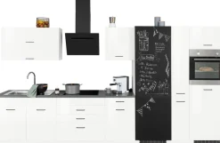 KOCHSTATION Küchenzeile »KS-Trier« mit E-Geräten, Breite 380 cm