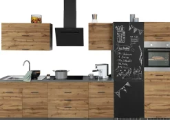 KOCHSTATION Küchenzeile »KS-Trier« ohne E-Geräte, Breite 350 cm
