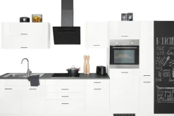 KOCHSTATION Küchenzeile »KS-Trier« ohne E-Geräte, Breite 370 cm