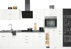 KOCHSTATION Küchenzeile »KS-Trier« ohne E-Geräte, Breite 370 cm