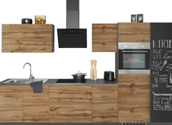 KOCHSTATION Küchenzeile »KS-Trier« ohne E-Geräte, Breite 340 cm