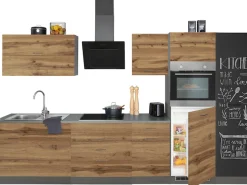 KOCHSTATION Küchenzeile »KS-Trier« ohne E-Geräte, Breite 340 cm