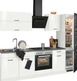 KOCHSTATION Küchenzeile »KS-Trier« ohne E-Geräte, Breite 270 cm