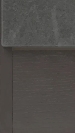 KOCHSTATION Küchenzeile »KS-Tulsa« mit E-Geräten, Breite 380 cm, schwarze Metallgriffe, MDF Fronten