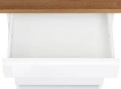 KOCHSTATION Küchenzeile »KS-Virginia,neu in verbesserter Ausführung« Arbeitsplatte 38 mm stark, Stauraum, Softclose,Breite 210 cm,Soft-Close,wahlweise mit E-Geräten