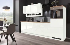 KOCHSTATION Küchenzeile »KS-Virginia,neu in verbesserter Ausführung« Arbeitsplatte 38 mm stark, Stauraum, Softclose,Breite 290, Soft-Close-Funktion, ohne E-Geräte