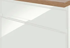 KOCHSTATION Küchenzeile »KS-Virginia,neu in verbesserter Ausführung« Arbeitsplatte 38 mm stark, Stauraum, Softclose,Breite 290, Soft-Close-Funktion, ohne E-Geräte