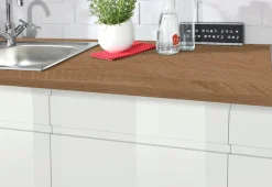 KOCHSTATION Küchenzeile »KS-Virginia,neu in verbesserter Ausführung« Arbeitsplatte 38 mm stark, Stauraum, Softclose,Breite 290, Soft-Close-Funktion, ohne E-Geräte