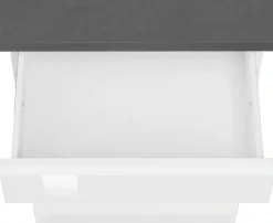 KOCHSTATION Küchenzeile »KS-Virginia,neu in verbesserter Ausführung« Arbeitsplatte 38 mm stark, Stauraum, Softclose,Breite 280 cm, Soft-Close, wahlweise mit E-Geräten