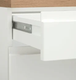 KOCHSTATION Küchenzeile »KS-Virginia,neu in verbesserter Ausführung« Arbeitsplatte 38 mm stark, Stauraum, Softclose,Breite 350 cm, Soft-Close, ohne E-Geräte