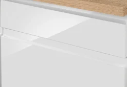 KOCHSTATION Küchenzeile »KS-Virginia,neu in verbesserter Ausführung« Arbeitsplatte 38 mm stark, Stauraum, Softclose,Breite 330 cm, Soft-Close, wahlweise mit Induktion