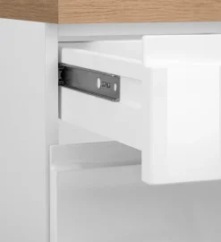 KOCHSTATION Küchenzeile »KS-Virginia,neu in verbesserter Ausführung« Arbeitsplatte 38 mm stark, Stauraum, Softclose,Breite 330 cm, Soft-Close, wahlweise mit Induktion