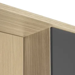 KOCHSTATION Küchenzeile »Luna, Einbauküche, Zeilenküche, mit Soft-Close Funktion, Made in Italy« Breite 300 cm ohne E-Geräte, mit Spüle+Siphon und Aufsatz