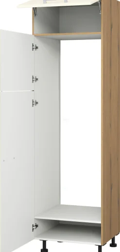KOCHSTATION Kühlumbauschrank »KS-Trea SKG-195-145« für integrierte Kühl-Gefrierkombi 145,0 cm, Breite 60 cm, Höhe 195 cm