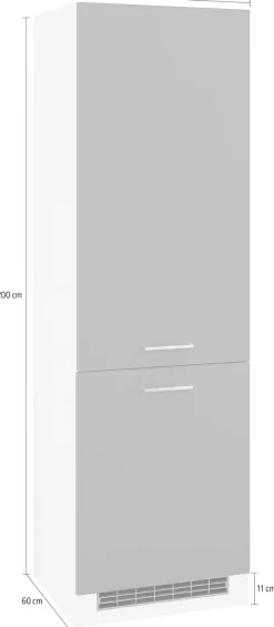 KOCHSTATION Kühlumbauschrank »KS-Visby« für großen Kühlschrank oder Kühl/Gefrierkombi, Nischenmaß 178 cm