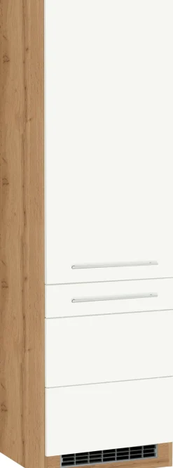 KOCHSTATION Kühlumbauschrank »KS-Wien« 60 cm breit, 200 cm hoch, geeignet für Einbau-Kühlgefrierkombination