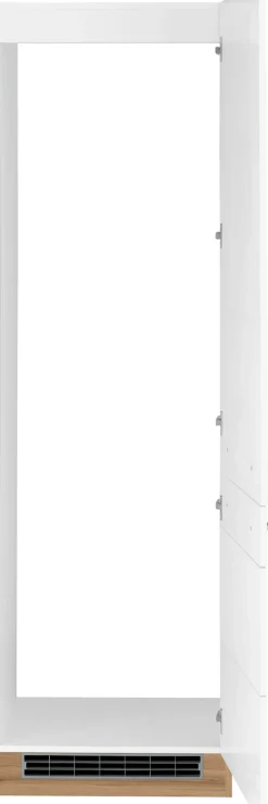 KOCHSTATION Kühlumbauschrank »KS-Wien« 60 cm breit, 200 cm hoch, geeignet für Einbau-Kühlgefrierkombination