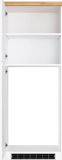 KOCHSTATION Kühlumbauschrank »KS-Milan« Kühlschrankumbau 60 cm, matte oder hochglänzende Fronten