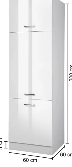 KOCHSTATION Kühlumbauschrank »KS-Trier« Breite 60 cm