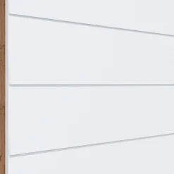 KOCHSTATION Kühlumbauschrank »KS-Luhe« 60 cm breit, hochwertige MDF-Fronten mit waagerechter Lisene