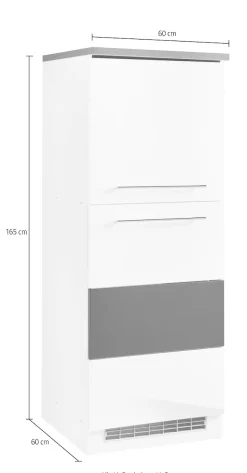 KOCHSTATION Kühlumbauschrank »KS-Trient« 60 cm breit