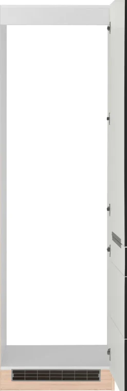KOCHSTATION Kühlumbauschrank »KS-Brindisi« 60 cm breit, 200 cm hoch, hochwertige MDF Fronten