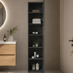 KOCHSTATION Mehrzweckschrank »KS-Linda« Breite 40 cm, Höhe 187,5 cm, mit 25mm starken Wänden