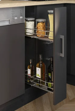 KOCHSTATION Pantryküche »KS-Mali« Breite 110 cm, mit E-Geräten