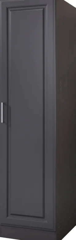 KOCHSTATION Seitenschrank »KS-Stockholm« hochwertige MDF-Fronten, 50 cm breit, 200 cm hoch, viel Stauraum