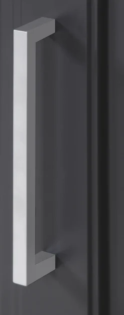 KOCHSTATION Seitenschrank »KS-Stockholm« hochwertige MDF-Fronten, 50 cm breit, 200 cm hoch, viel Stauraum