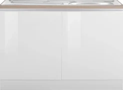 KOCHSTATION Spülenschrank »KS-Ohio« Breite 120 cm