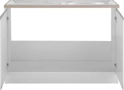 KOCHSTATION Spülenschrank »KS-Ohio« Breite 120 cm
