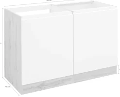KOCHSTATION Spülenschrank »KS-Bruneck« ><noscript><img data-lazyloaded=
