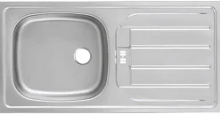KOCHSTATION Spülenschrank »KS-Tulsa« 110 cm breit, inkl. Tür/Sockel für Einbaugeschirrspüler, Metallgriff