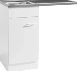 KOCHSTATION Spülenschrank »KS-Elster« Spülzentrum für Geschirrspüler, ohne Front B/H/T: ca. 100/85/60 cm