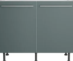 KOCHSTATION Spülenschrank »KS-Bern2« Breite 100 cm, 2 Türen