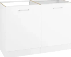 KOCHSTATION Spülenschrank »KS-Visby« Breite 120 cm