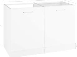 KOCHSTATION Spülenschrank »KS-Visby« Breite 120 cm