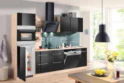 KOCHSTATION Spülenschrank »KS-Brindisi« 110 cm breit, inkl. Möbeltür für Geschirrspüler sowie Einbauspüle