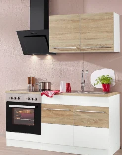 KOCHSTATION Spülenschrank »KS-Trient« 100 cm breit, inkl. Einbauspüle